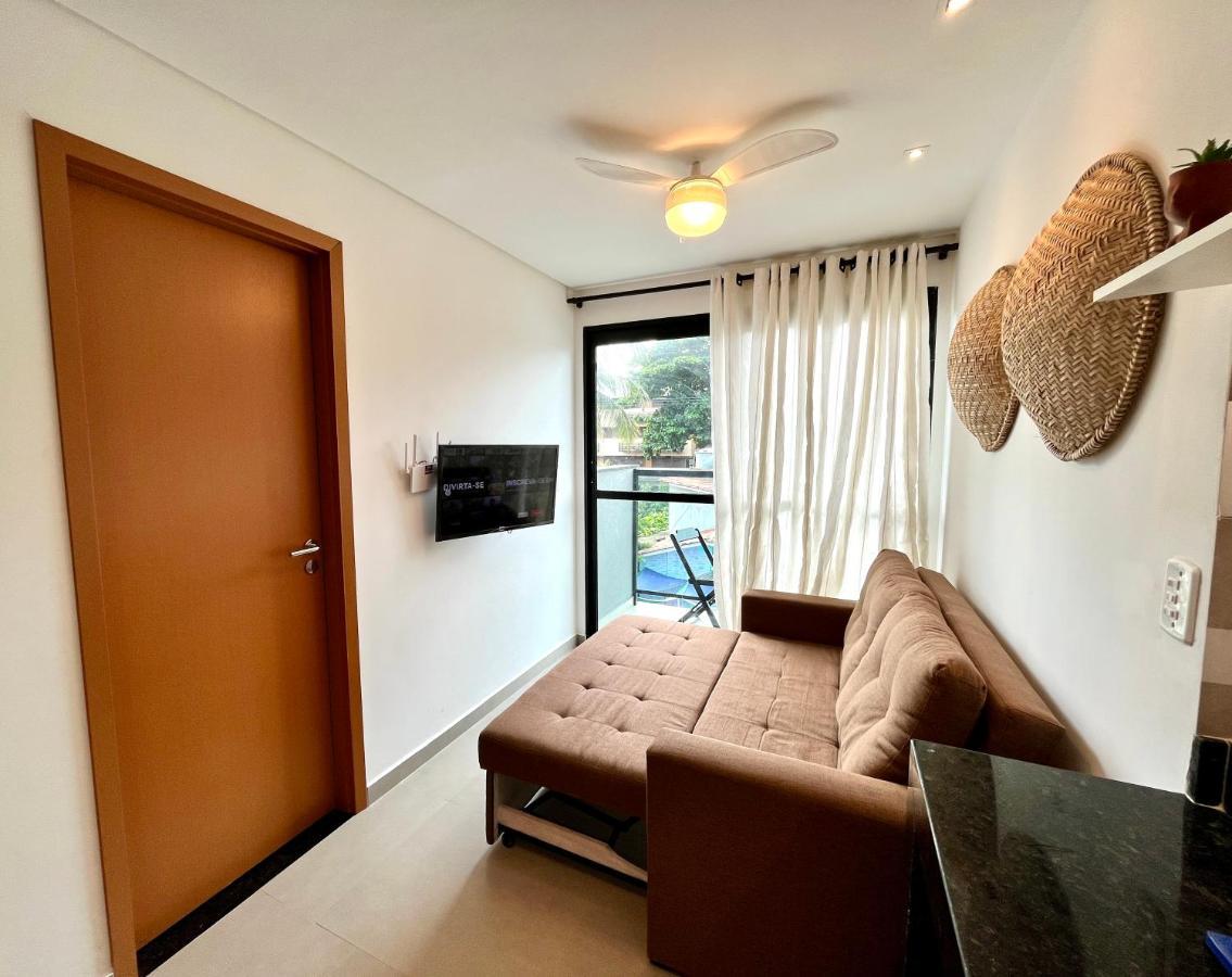 Flat Mobiliado A 15 M Da Praia إيبوجوكا المظهر الخارجي الصورة